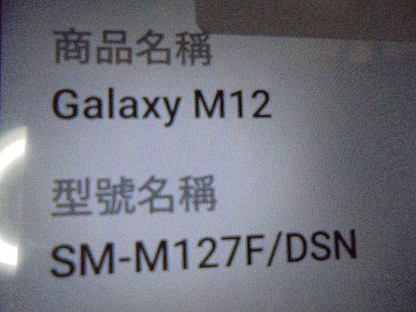 【判定問題】SAMSUNG三星GALAXY M12智慧型手機