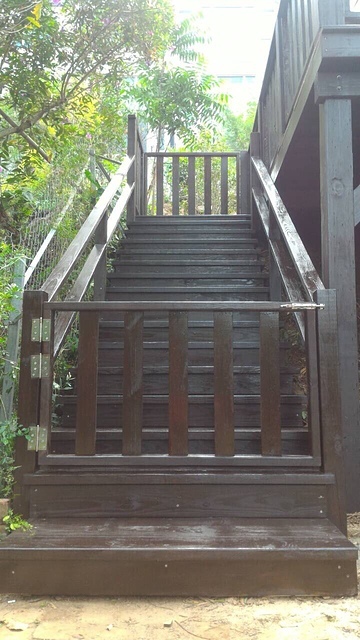 木結構階梯