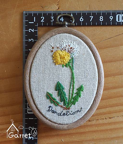 11月手作課程-花言葉刺繡圖鑑