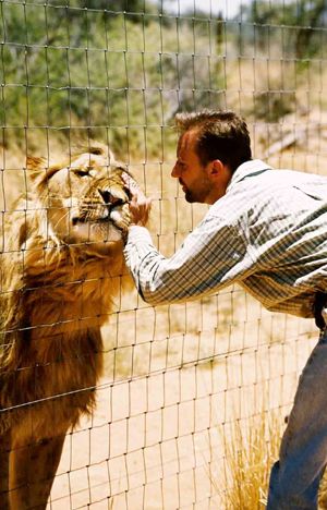 Daniel and our big cats