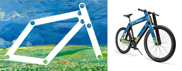 Sandwichbikes荷蘭三明治木頭自行車_梵谷美術館限量珍藏版_雷雨雲下的麥田.jpg