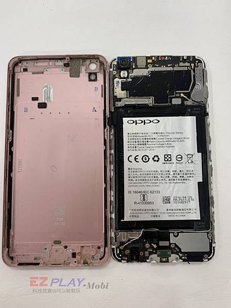 【新竹維修手機】面板分離的OPPO R9+螢幕到底發生了甚麼