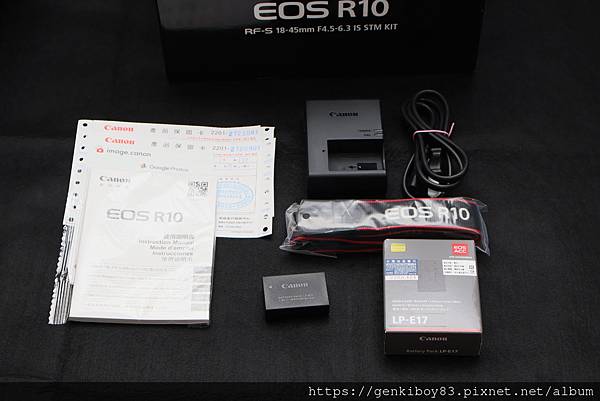 圖 EOS R入門機種 EOS R10開箱與R50簡單比較