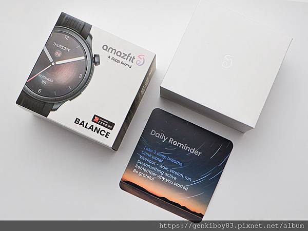 [開箱] 了解身體密碼就靠 Amazfit Balance