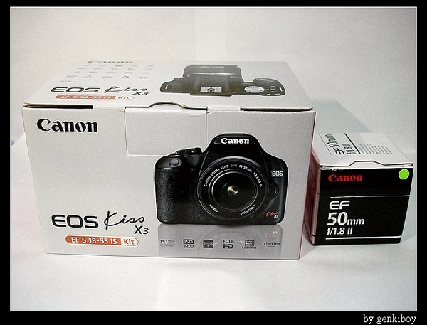稍微慢了一點的Canon EOS 500D/Kiss X3開箱!! @ 如果記憶像風:: 痞客邦::