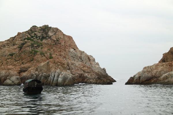 橫瀾島 - 由於南島不能上, 唯有去北島