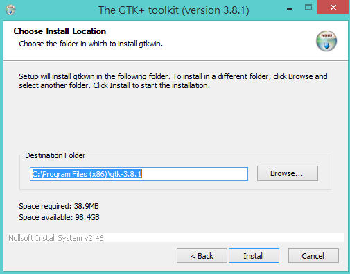 GTK3 installation 2