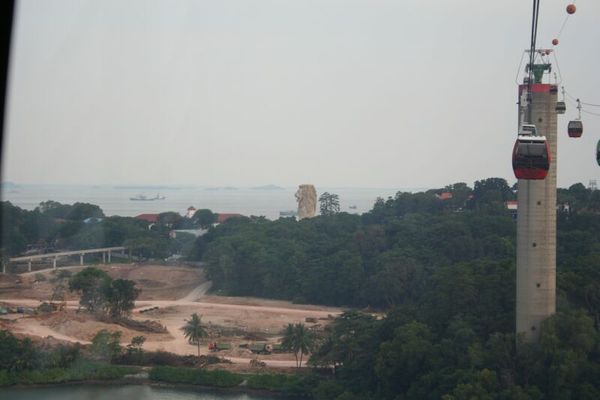 Looking back Sentosa