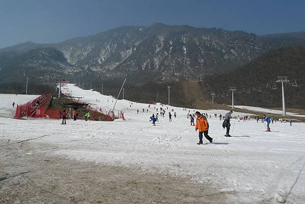 僅剩初學者滑雪道