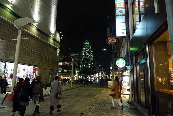 廣島本通的晚上