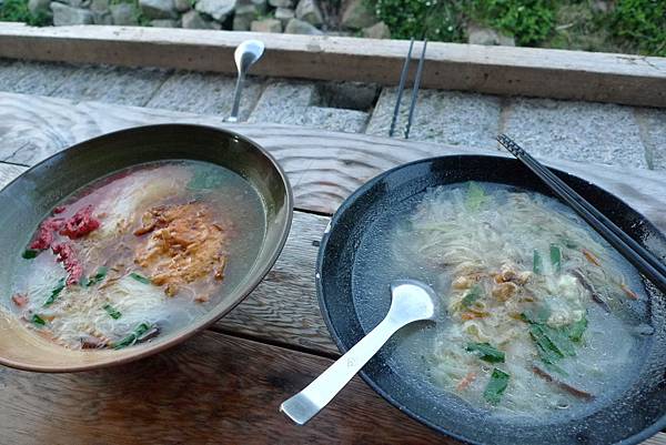 老酒麵線和魚麵