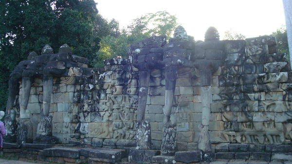 Angkor Thom-Terrace of Elephants鬥象台