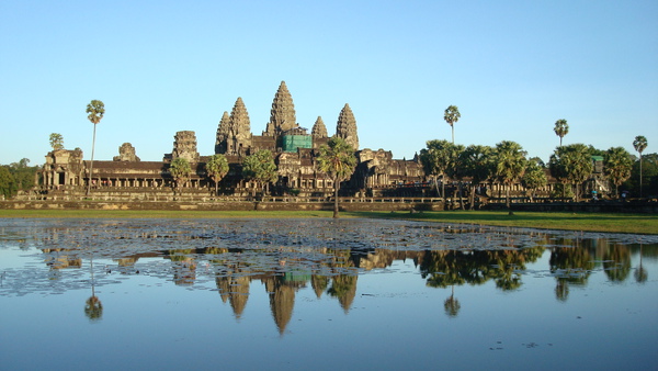 Angkor Wat平常日光