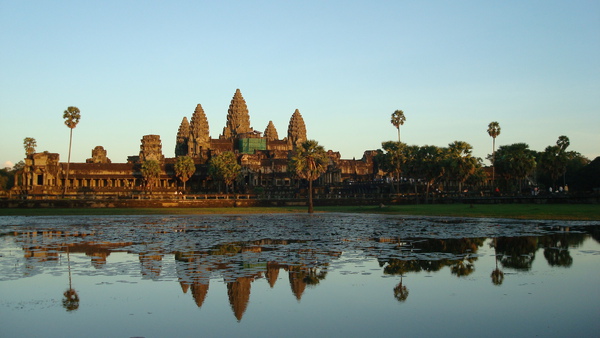 Angkor Wat夕陽