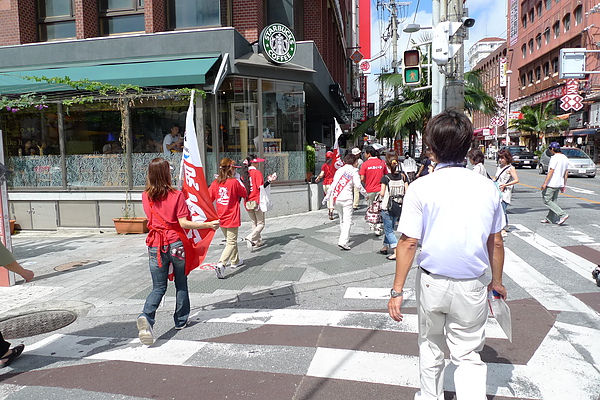 遇上競選拜票