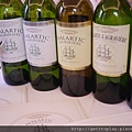 Malartic lunch wines