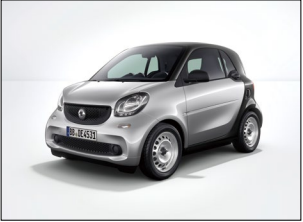 油耗低（省油）.好停車     Benz smart car