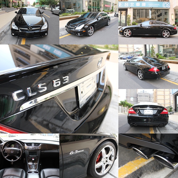 2007 BENZ CLS63 AMG 63車系的強悍，並不