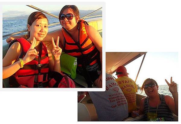 [長灘島旅遊]長灘島自由行 day 4♥Boracay♥parasailing拖曳傘飛上天 夕陽篇