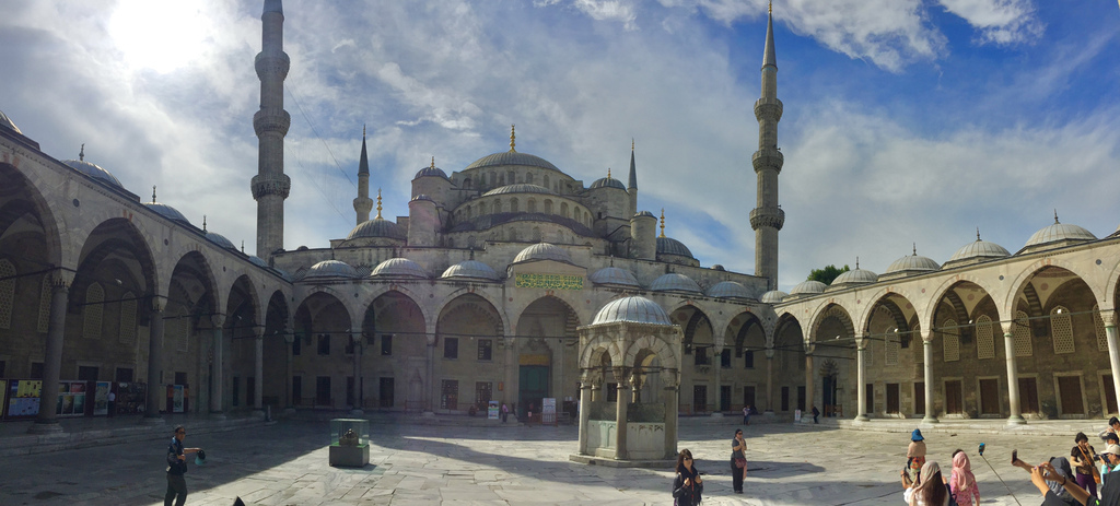 [土耳其旅遊] 土耳其跟團旅行-伊斯坦堡 藍色清真寺Sultanahmet Camii