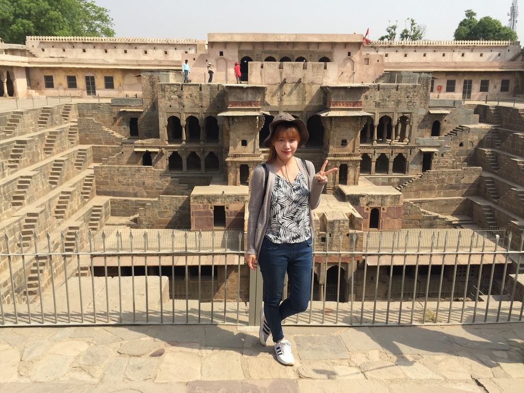 [印度旅遊] 印度古文明金三角之旅-地下宮殿月亮水井Chand Baori