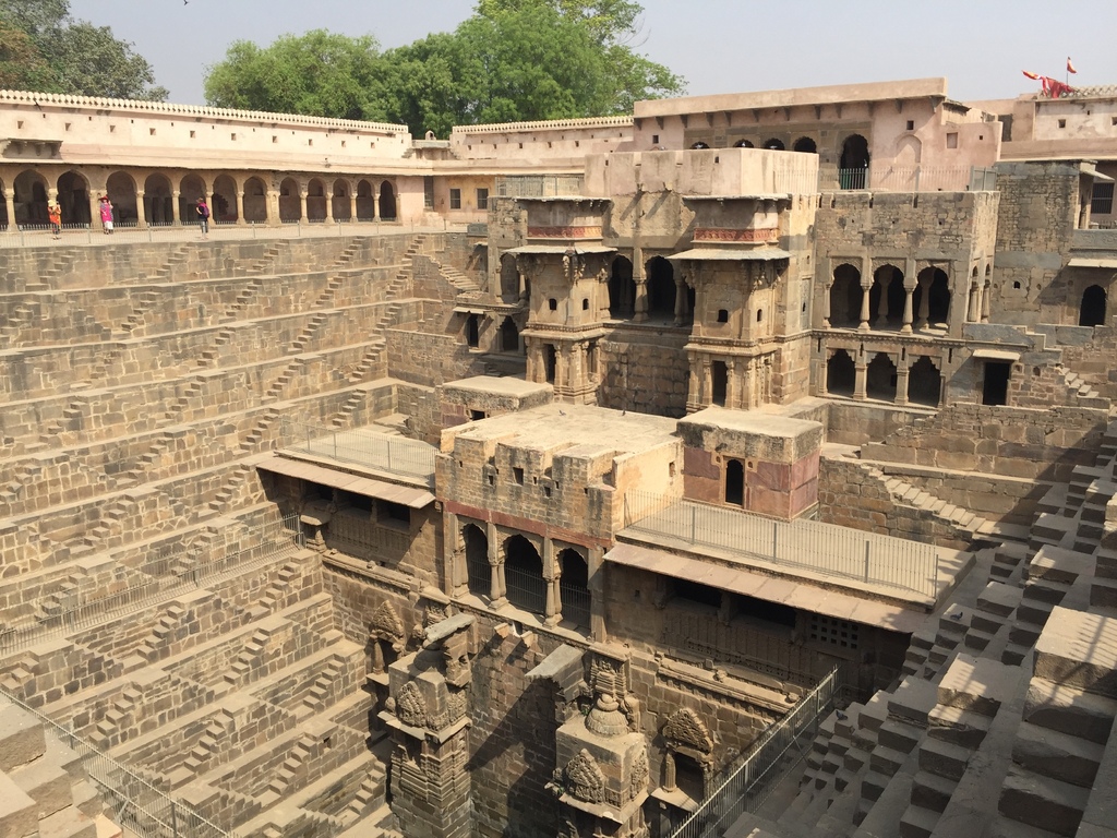 [印度旅遊] 印度古文明金三角之旅-地下宮殿月亮水井Chand Baori