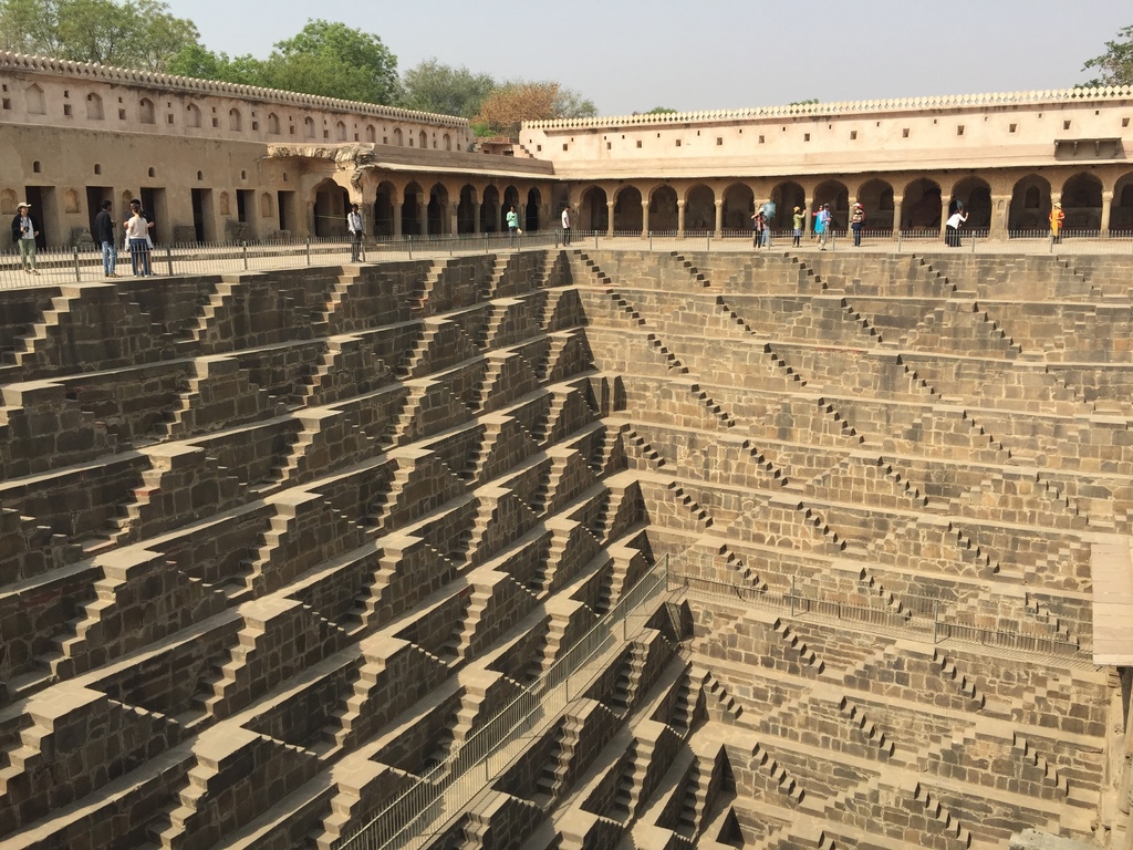 [印度旅遊] 印度古文明金三角之旅-地下宮殿月亮水井Chand Baori