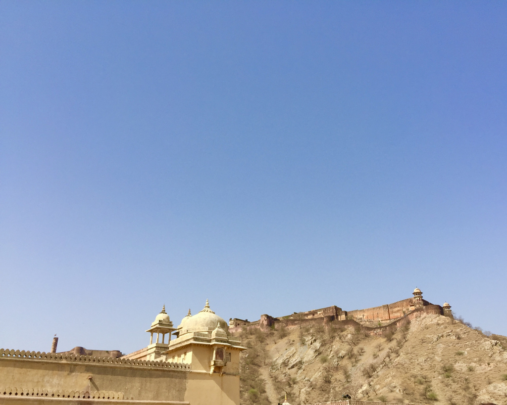 [印度旅遊] 印度古文明金三角-齋浦爾 山中之城 琥珀堡Amber Fort