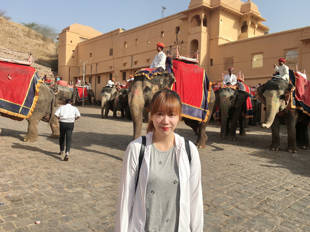 [印度旅遊] 印度古文明金三角-齋浦爾 山中之城 琥珀堡Amber Fort