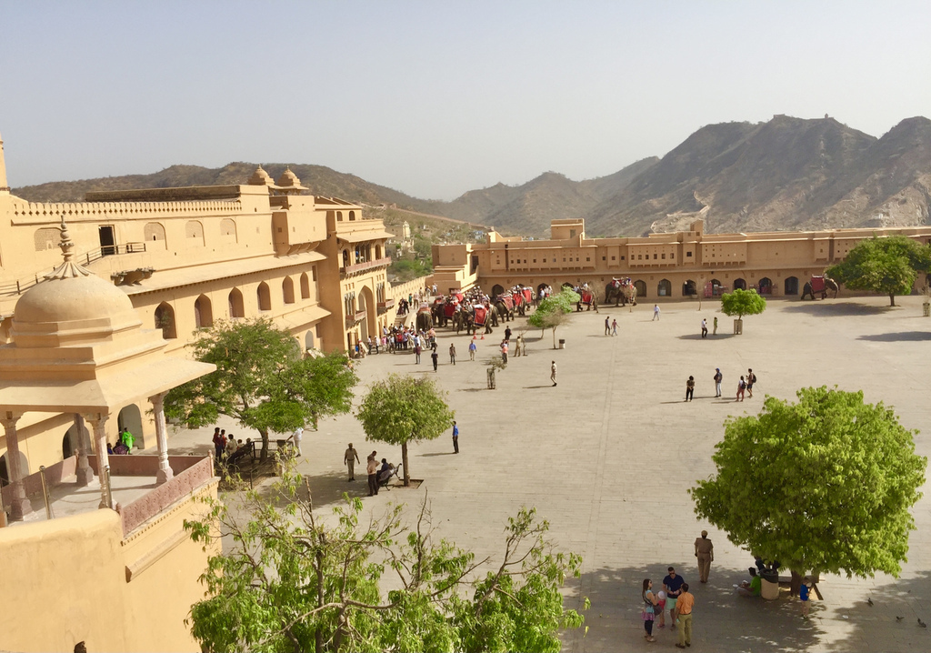 [印度旅遊] 印度古文明金三角-齋浦爾 山中之城 琥珀堡Amber Fort