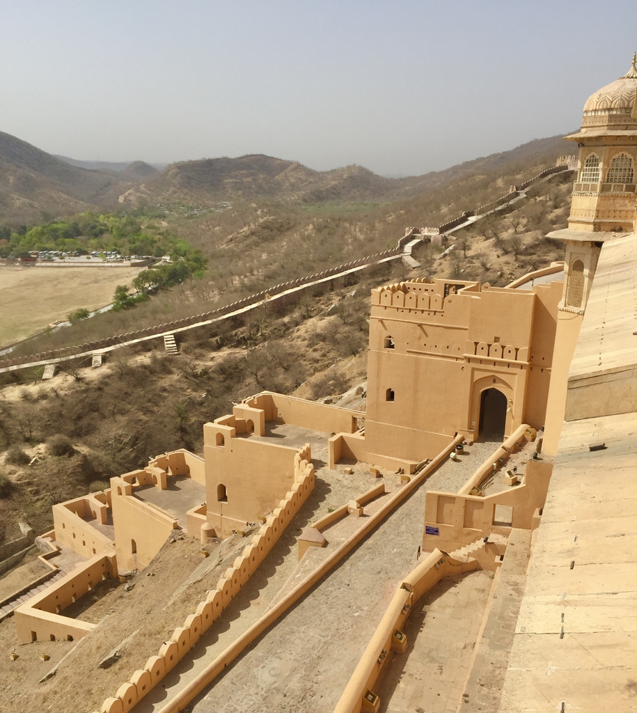 [印度旅遊] 印度古文明金三角-齋浦爾 山中之城 琥珀堡Amber Fort