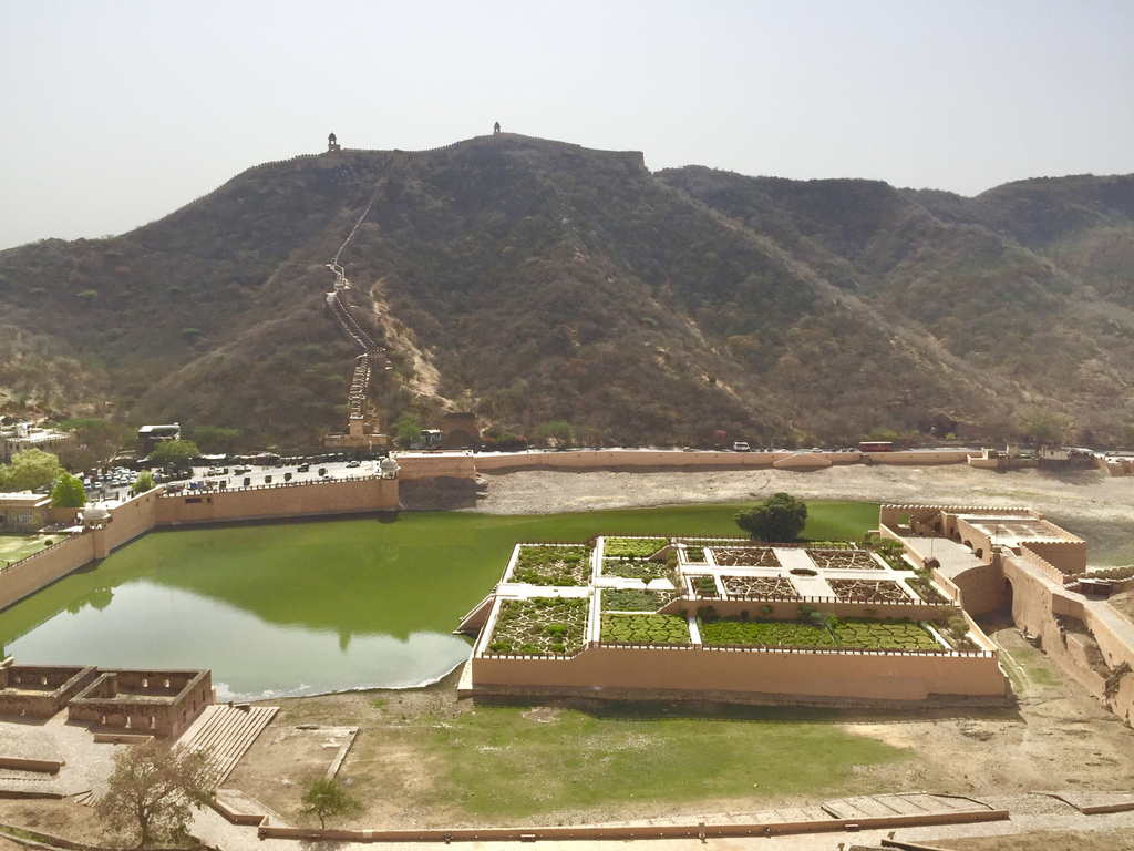 [印度旅遊] 印度古文明金三角-齋浦爾 山中之城 琥珀堡Amber Fort