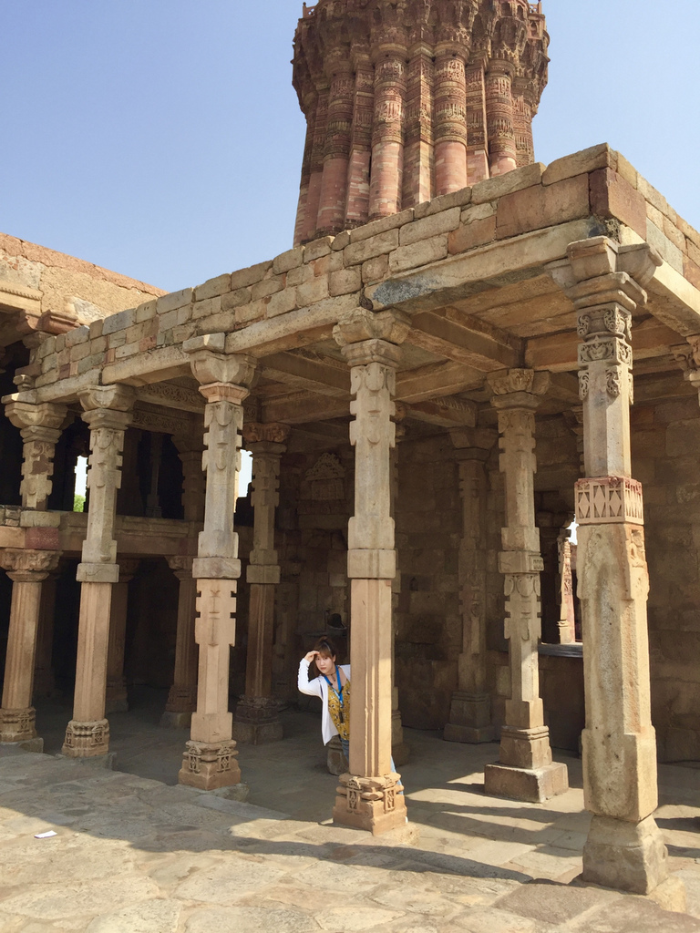 [印度旅遊] 印度古文明金三角-印度最高宣禮塔 古達明納塔Qutb Minar