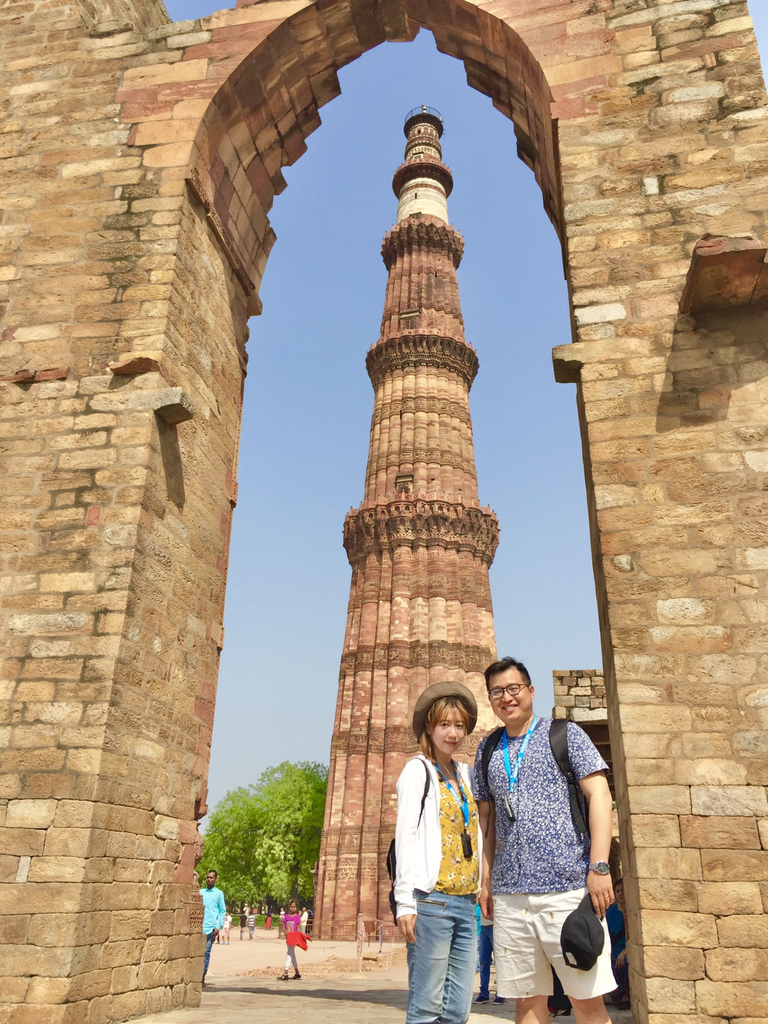 [印度旅遊] 印度古文明金三角-印度最高宣禮塔 古達明納塔Qutb Minar