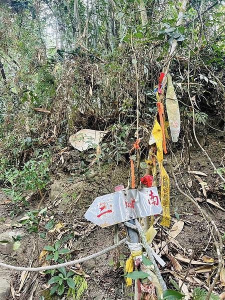 【三腳南山】有點意思｜地乾也滑地濕更滑的小百岳｜峰頂海拔11