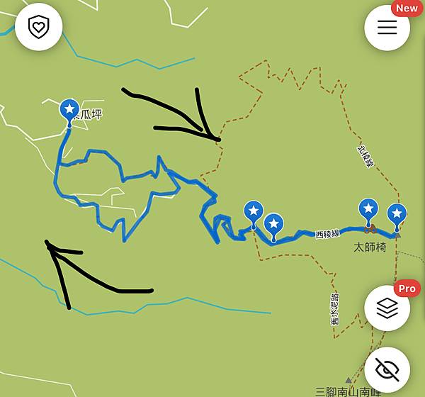 【三腳南山】有點意思｜地乾也滑地濕更滑的小百岳｜峰頂海拔11