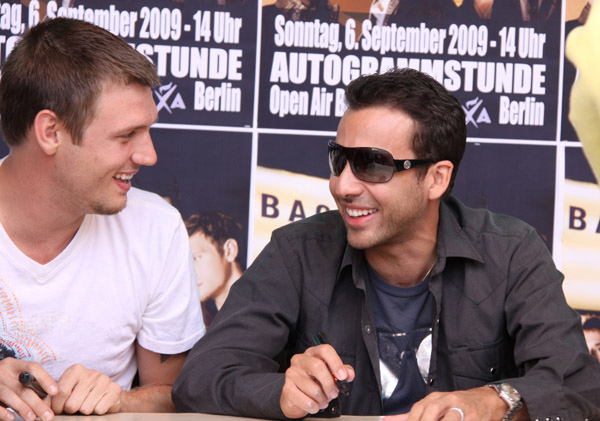 Boys attends a autograph session on September 6, 2009 in Berlin, Germany.