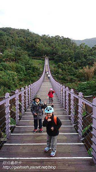 【陪烏龜散步】白石湖吊橋