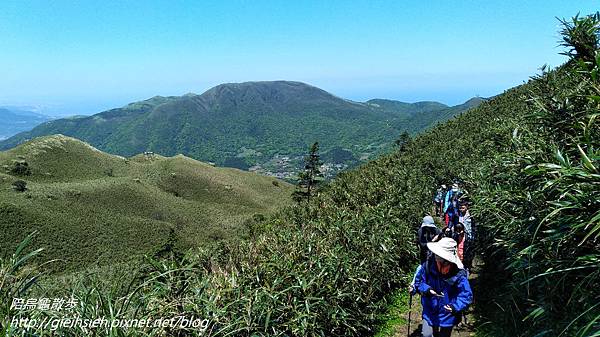 【陪烏龜散步】20170428台北 七星山主峰