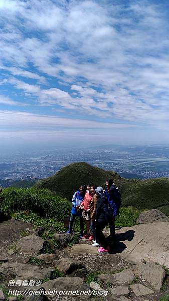 【陪烏龜散步】20170428台北 七星山主峰