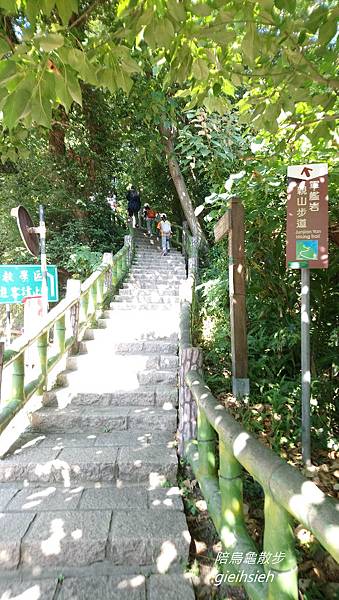 【陪烏龜散步】20181201 北投 軍艦岩親山步道 台北20條親山步道拓印趣