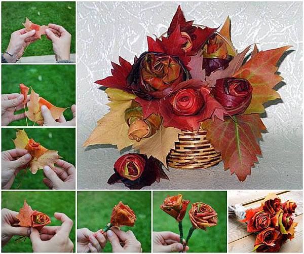 Maple-Leaf-rose-Bouquet