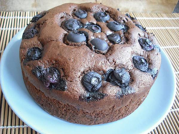 藍莓巧克力蛋糕