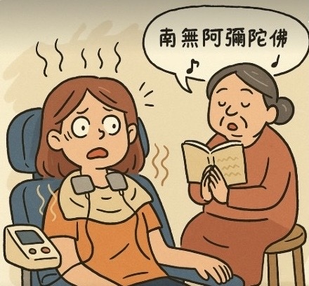 🌿從復健室到電車裡的蛋糕~我更喜歡「不打擾別人」的生活方式~ 熱敷+念經