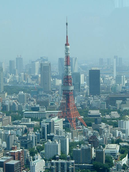 天阿是東京鐵塔活生生在我面前