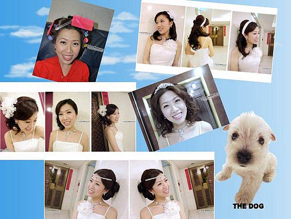 這三張是欣儀做的圖圖哦~是為了寫GG新秘推薦文呢，真的很感動，很謝謝欣儀的推薦!!這張是GG幫欣儀試妝的相兒