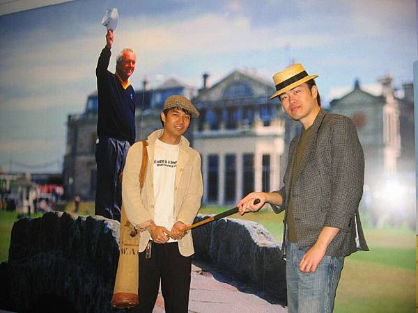 in the British Golf Museum