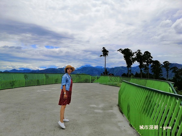 【雲林古坑】360度環景好視野。雲嶺之丘x杉木林步道