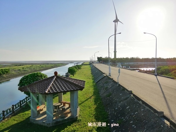 【台中大安】風車轉轉。 龜殼生態公園景觀步道