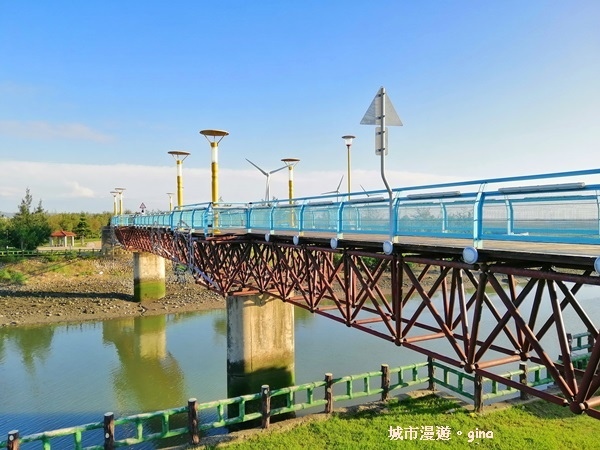 【台中大安】風車轉轉。 龜殼生態公園景觀步道